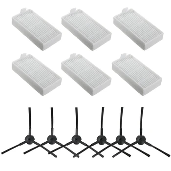 

Accessories Replacement Parts Compatible Ilife V3S V5 V5S V5S Pro Robot Vacuum Cleaner - Filters And Side Brushes(Left+Right),