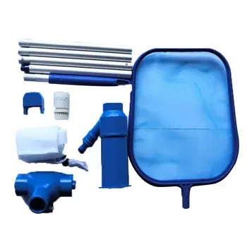 

Handheld Cleaning Net Kit Aquarium Suction Head Swimming Pool Fishpond Maintenance Retractable Water Debris Accessories Fresh