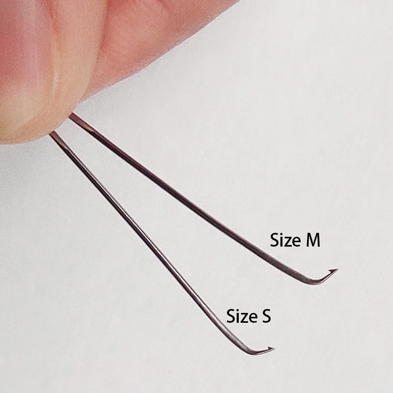 Crochet Hooks Ventilating Germany Needle For Crochet Wigs Longer Ventilation Needle Knot Hairs