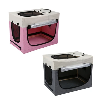 

Pet Hair Drying Box, Portable Pet Hair Drying Box Folding Cage Travel Bag for Cats Dogs