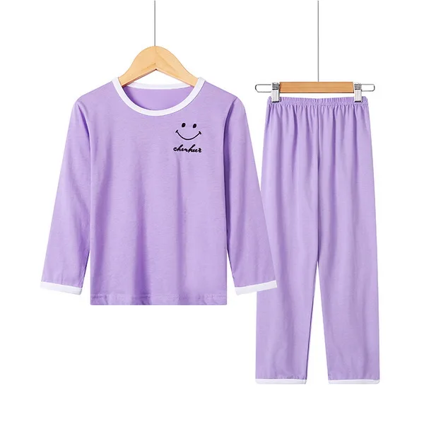 Kids Boys Sleepwear baby girl spring cotton sets Children Homewear Pajamas for Boy Pyjamas Kids Nightwear 0-13Y teenage clothes