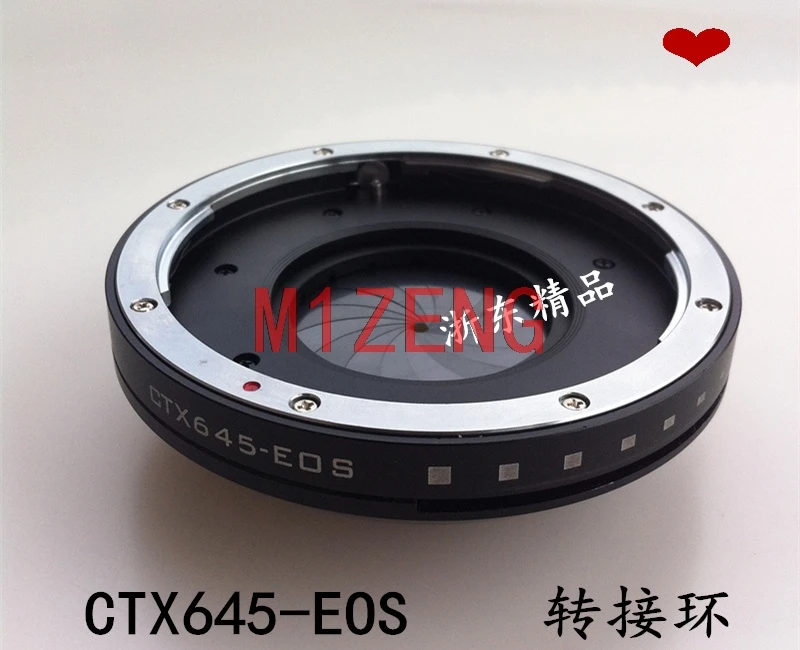 Anello Adattatore Ctx645-Eos Per Obiettivo Contax 645 C645 Ctx645 A Canon Eos 5D3 5D4 6D 6D2 7D 60D 80D 90D 550D 650D 760D 1100D
