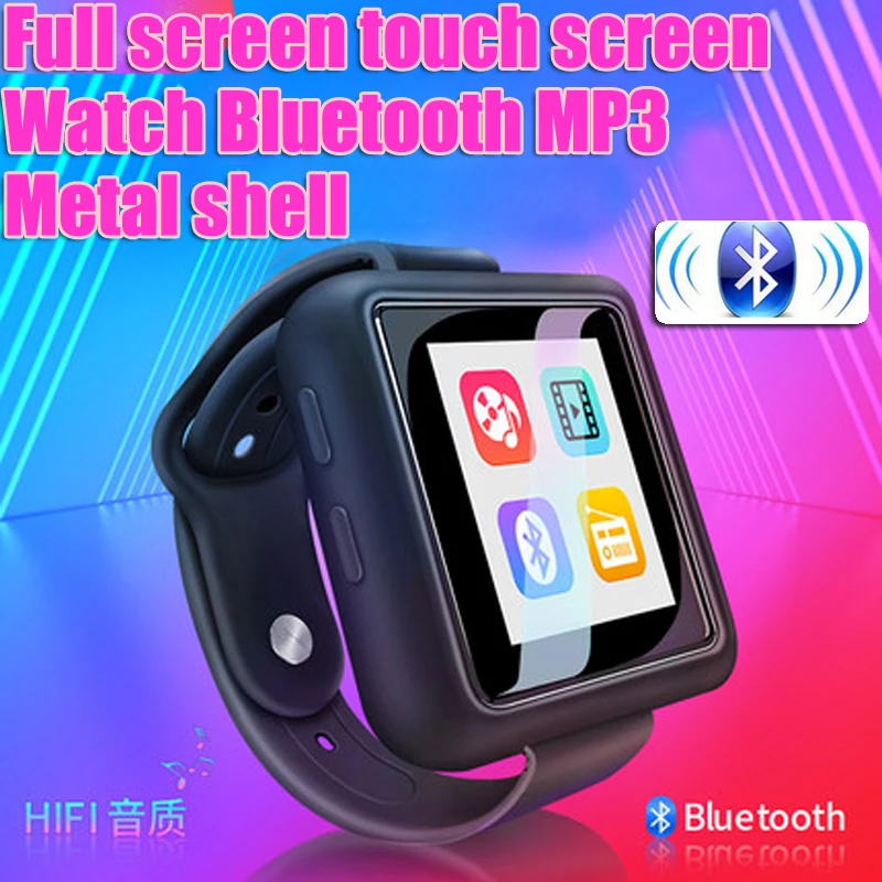 Спорт Bluetooth MP3 плеер 8 Гб клип мини с экраном Поддержка HIFI маленький и портативный MP3 специально для студентов