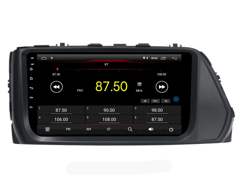 Cheap Car Android 9.0 Player for Hyundai VERNA 2017 2018 tape recorder 4G Lte sim card Bluetooth GPS Radio Head Unit 2.5D IPS screen 2