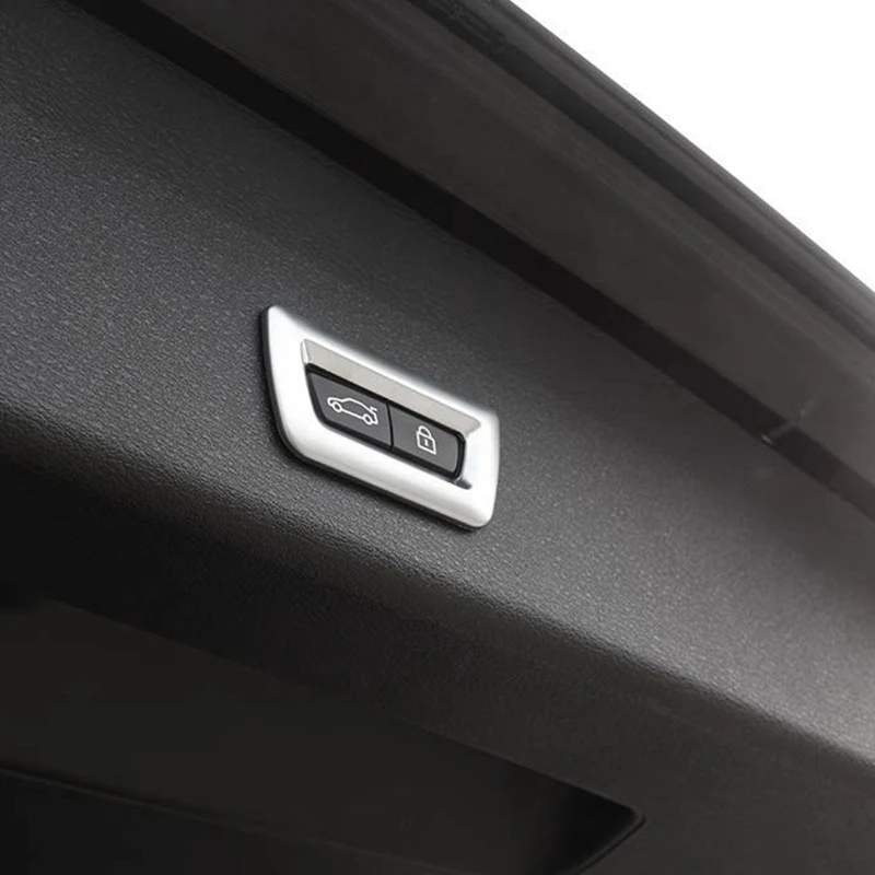 Наклейка на крышку кнопки задней двери для BMW X1 F48 X3 F25 X4 F26 X5 F15 автомобильный