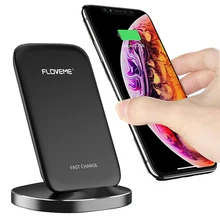 Jetjoy 10W QI Wireless Charger For Samsung Galaxy S10 Plus iPhone Xs Max Fast Charging Dock Pad For Huawei P30 P20 Pro Charging