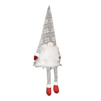 

Gnome Christmas Tree Topper, 22 Inch Large Swedish Tomte Gnome Christmas Ornaments Santa Gnomes Plush Scandinavian Decorations