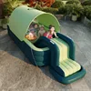 Toy Automatic Filling With Peng Children's Inflatable Swimming Pool Slide Large Awnings Naughty Fort Thickening 2023 New 1
