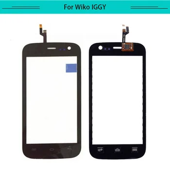 

20pcs/lot Touch for Wiko Iggy Touch Screen Glass Digitizer Touch Panel Replacement Free Shipping