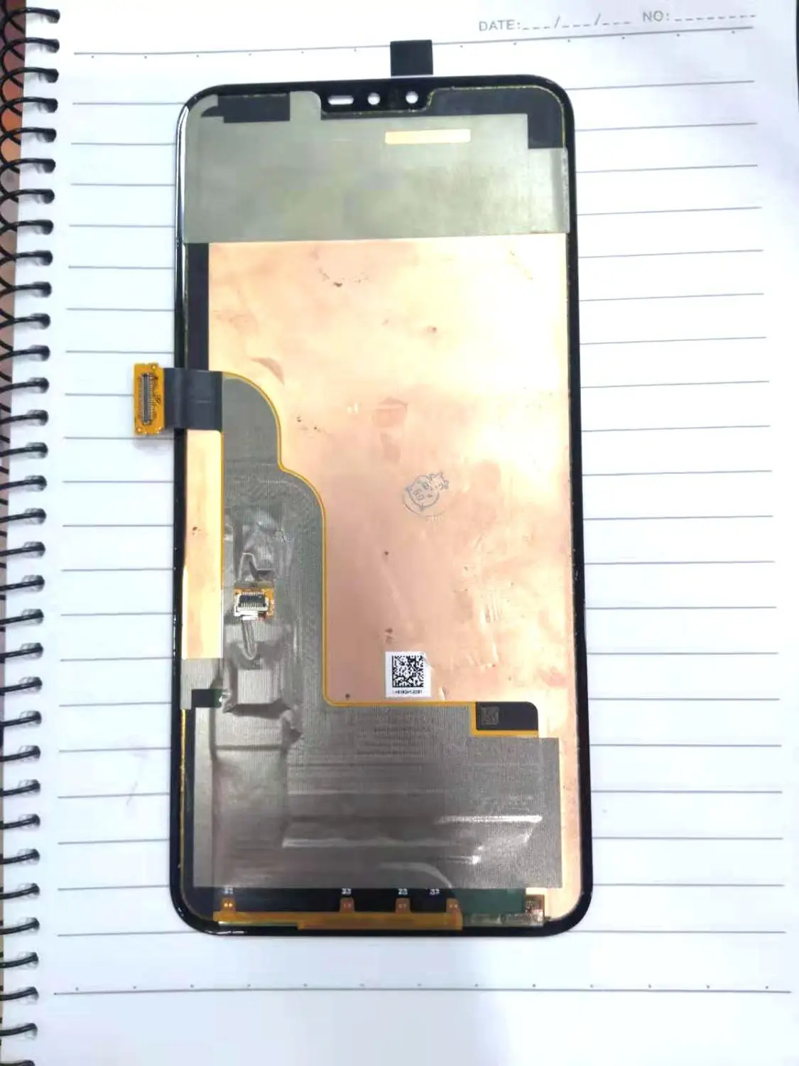 Для LG V40 ThinQ ЖК-экран дисплей с сенсорным стеклом дигитайзер сборка запасные части V405QA7 Amoled