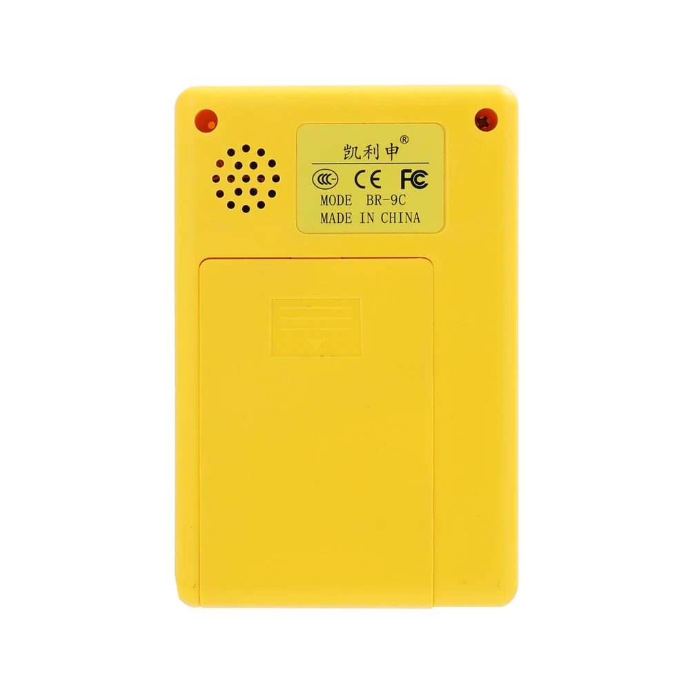 Radiation Detector EMF Meter Tester Geiger Counter BR-9C 2-in-1 Handheld Digital Display Electromagnetic Radiation Nuclear Detector EMF Geiger Counter Full-functional Type Tester