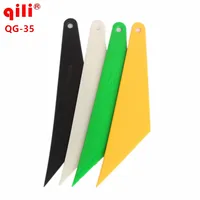 Qili QG-35 Car vinyl Film Sticker Wrapping Tool Pointed End Squeegee Scraper Tools High Temperature Resistant Pom 1