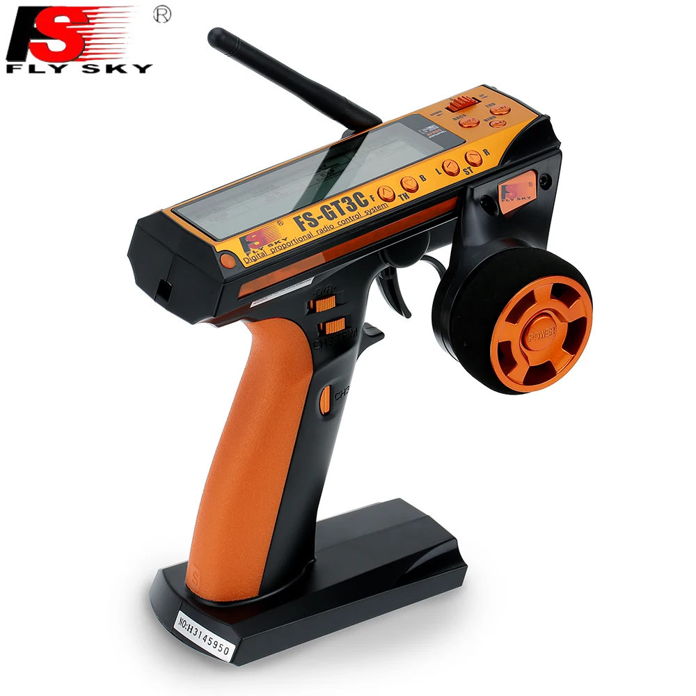 Flysky FS GT3C 2 4 Ghz 3CH пульт дистанционного управления LCD передатчик w/ GR3E приемник для
