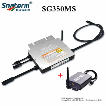 

200W 250W 300W 350Watt MPPT On Grid Micro inverter 18-50VDC to 110V/220VAC Pure Sine Wave Output for solar home system use