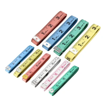 

uxcell 2pcs 4pcs 10pcs Cloth Tape Measure for Body 150cm 60Inch Metric Inch Measuring Tape Soft Dual Sided for Tailor Sewing