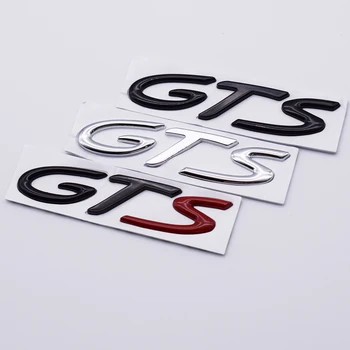 

Car Styling 3D Sticker For Porsche Sport GTS Cayenne Macan 911 Panamera S Cayman turbo Boxter 718 Decals Metal Emblem Badge