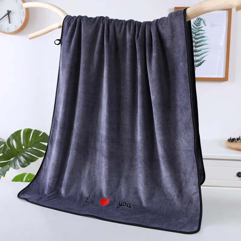 

Очень Впитывающее и быстросохнущее Большое банное полотенце 70x140 см, очень мягкое банное полотенце для отеля, банное полотенце, набор для пл...