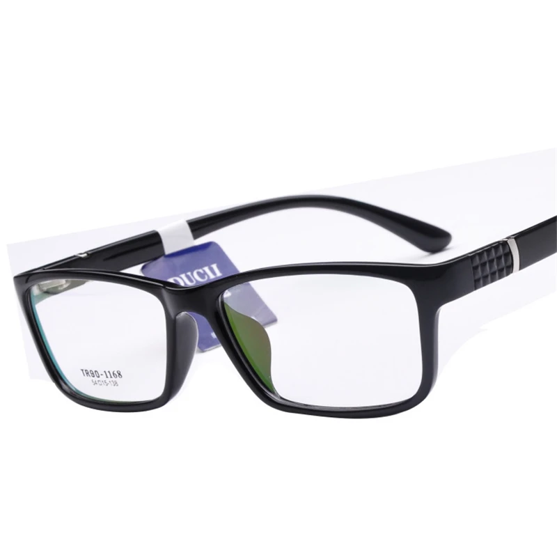 Корейская версия оправа для близорукости tr90, ультра-светильник, полная оправа, зеркальные новые очки унисекс, Ретро стиль, PC box, очки для чтения, женские - Цвет линз: NO2.