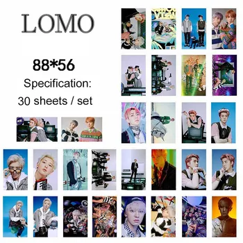 

30Pcs/Set KPOP EXO EXO-SC Album 1Billion Views Self Made Paper Lomo Card Photo Card Poster HD Photocard Fans Gift Collection