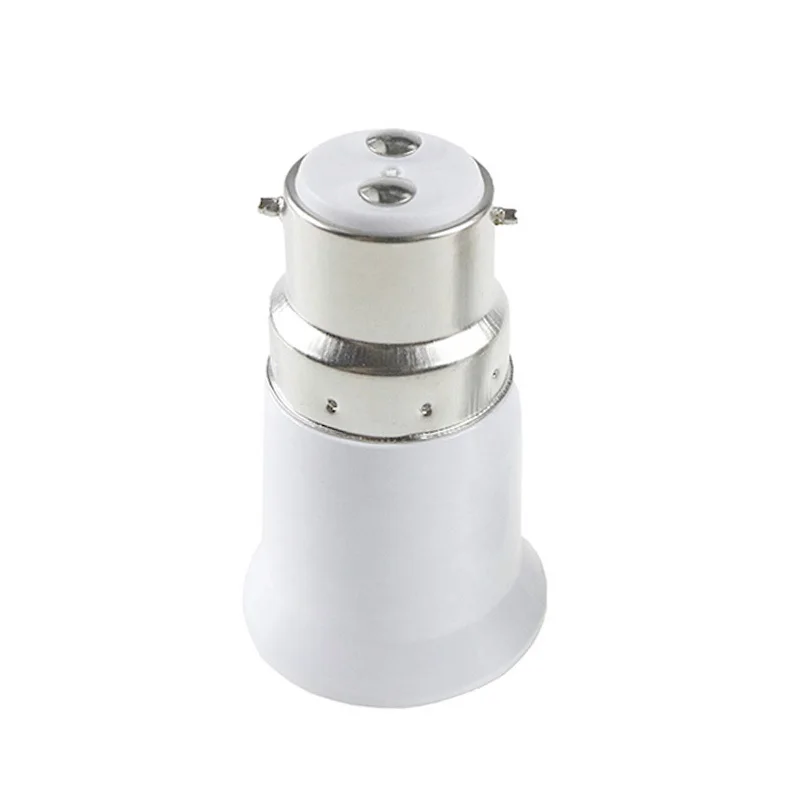 B22 To E27 Socket LED Lamp Adapter With 1xPP bag lamp holder lamp bulb holder lamp base lamp socket adapter