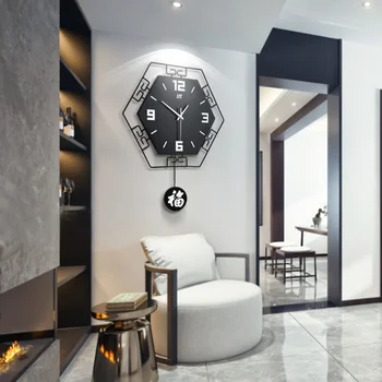 

1PC Wall Clock Fashion Wall Decorative Hanging Clock Art Decor for Home Office Living Room Bedroom