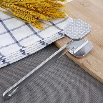 

EZLIFE New Meat Tools Two Sides Aluminum Meat Hammer Beef Beater Tenderizer Cutlet Mallet ZH872 P3D1
