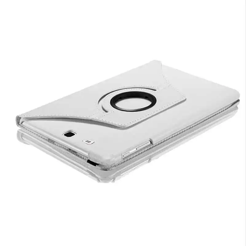 Joomer 360 Вращающийся Кожаный чехол-книжка с подставкой 8," для samsung Galaxy Tab E 8,0 чехол для Galaxy Tab E 8,0 T375 T377 чехол для планшета - Цвет: White