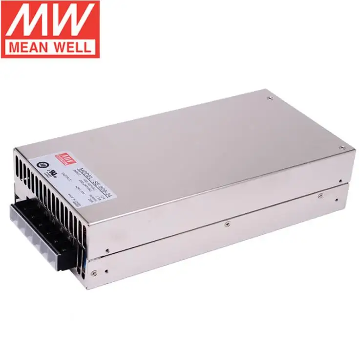 [Семь Неоновые] бренд MEAN WELL представляет SE-600 5 V/12 V/15 V/24 V/27 V/36 V/48 V 600W высокое Мощность высокая эффективность одиночный выход импульсный источник Питание