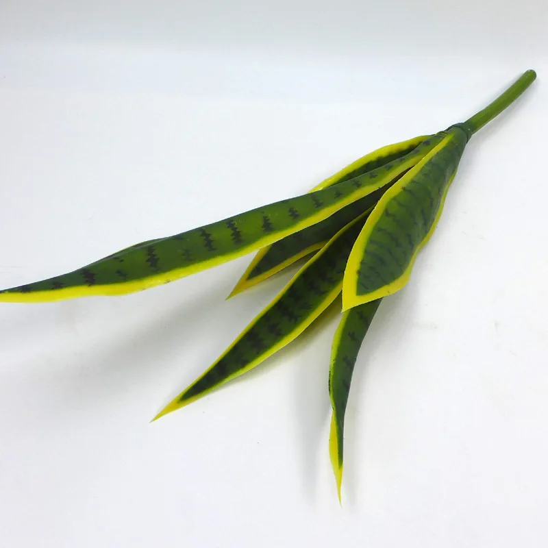 68 см поддельные алоэ тропический горшок для суккулентов большой искусственный ветка зеленого дерева Настоящее прикосновение кактус трава для осеннего украшения дома - Цвет: Green and yellow