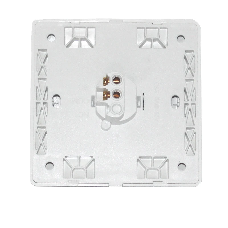 KPIOCCOK Door Exit Button Wireless Release Button Switch Access Control System Automatic Reset Type 86 Normally Open Door Button