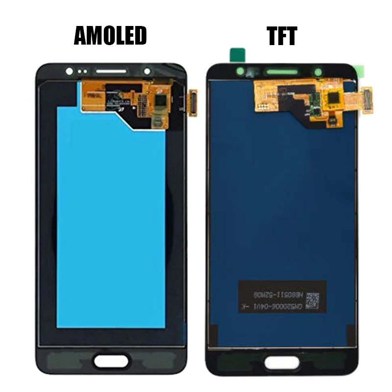 AMOLED ЖК-для Samsung J5 SM-J510F J510FN J510M J510Y J510G J510 ЖК-дисплей+ сенсорный экран дигитайзер сборка