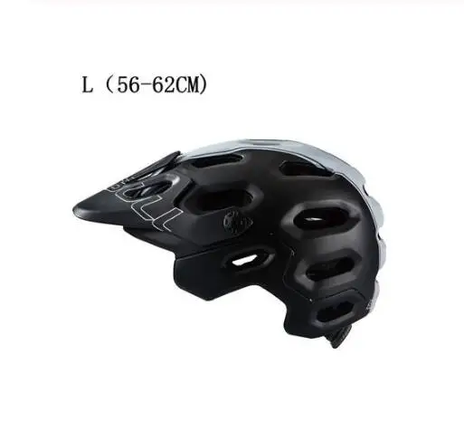 black white-L CAIRBULL mtb Cycling bicycle Helmet Breathable Ultralight Bike Riding Helmet Head Protection Integrally-molded Helmets M/L - Color: black white-L