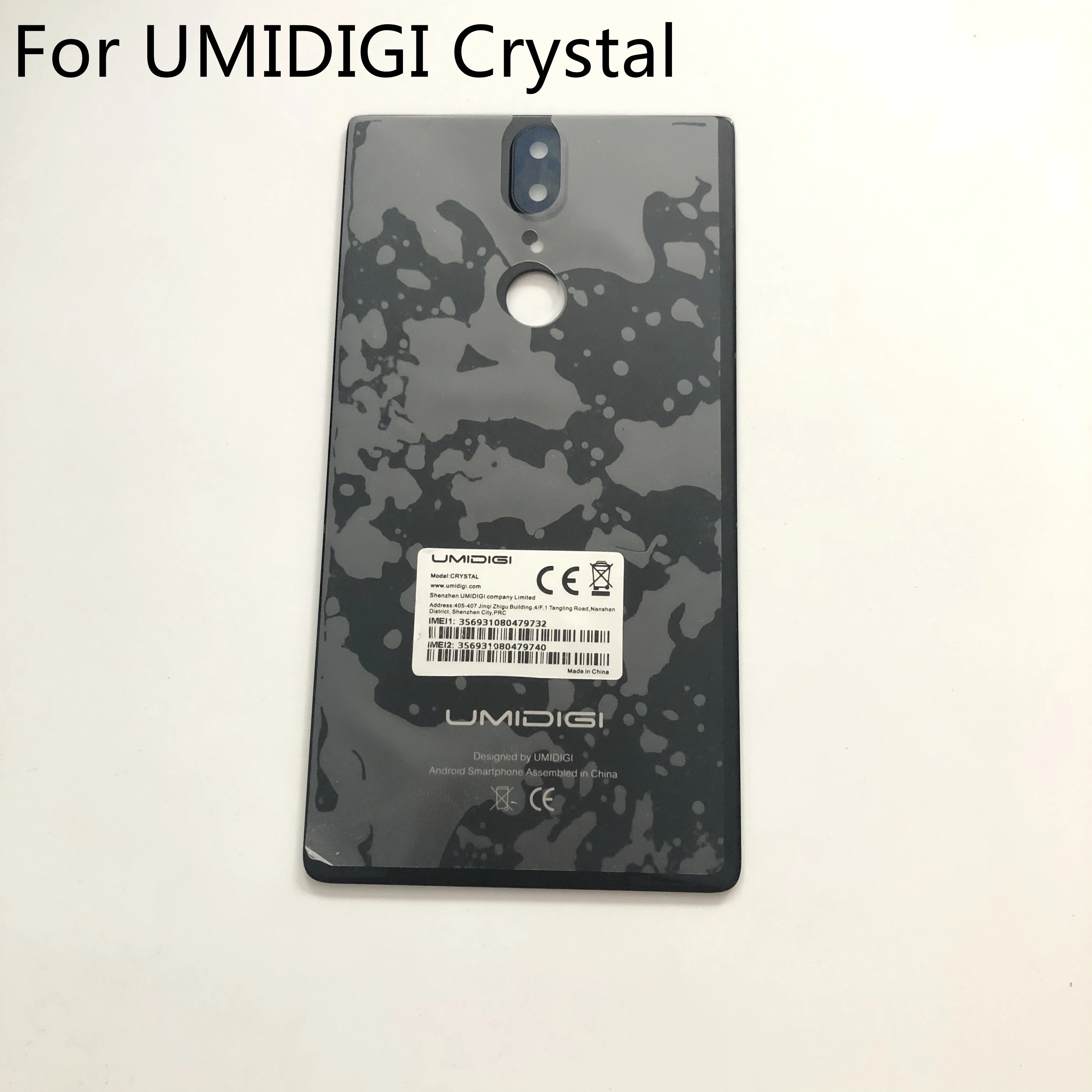 

Used Battery Case Cover Back Shell + Camera Glass Lens For UMIDIGI Crystal MTK6737T 5.5 Inch 2.5D FHD 1920x1080 Smartphone