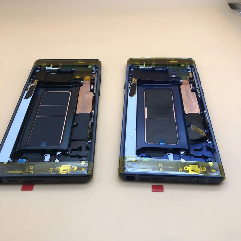 Супер AMOLED 6,4 ''lcd с рамкой для SAMSUNG GALAXY Note 9 Note9 N960D N960F дисплей кодирующий преобразователь сенсорного экрана в сборе