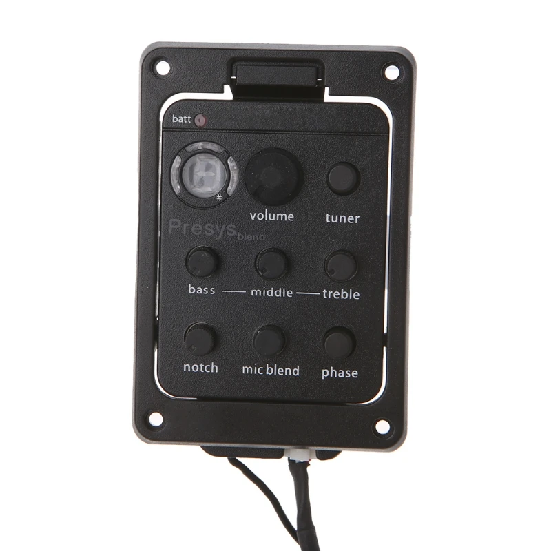 

For Blend 301 Classical Acoustic Guitar Pickup Preamp EQ Equalizer Tuner Amplifi