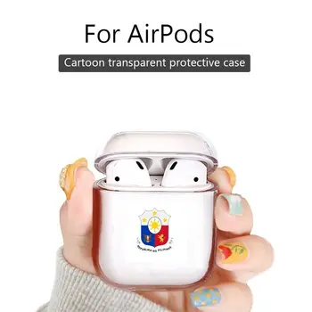 

Bluetooth Headset Earphone Street Brand Cover Case For Airpods 2 1 pro Transparent Hard PC tpu Box Coque Shield Philippines