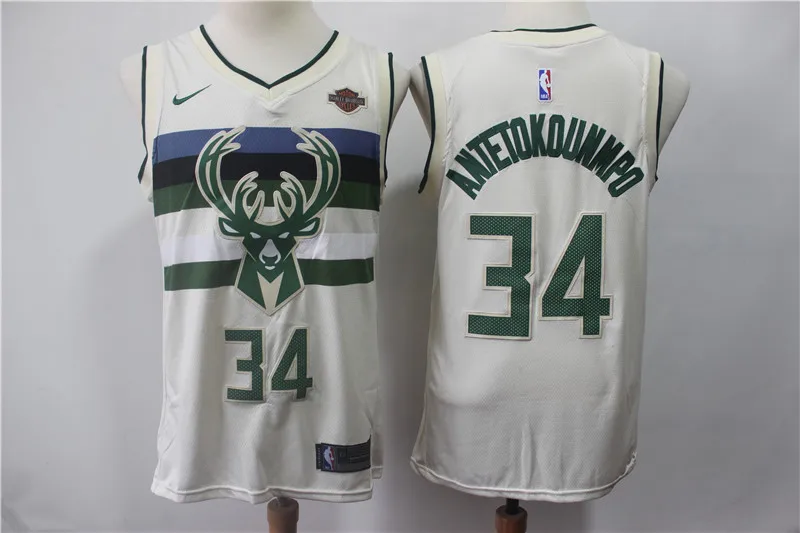 A+++ Качественная мужская футболка для взрослых#34 Giannis Antetokounmpo