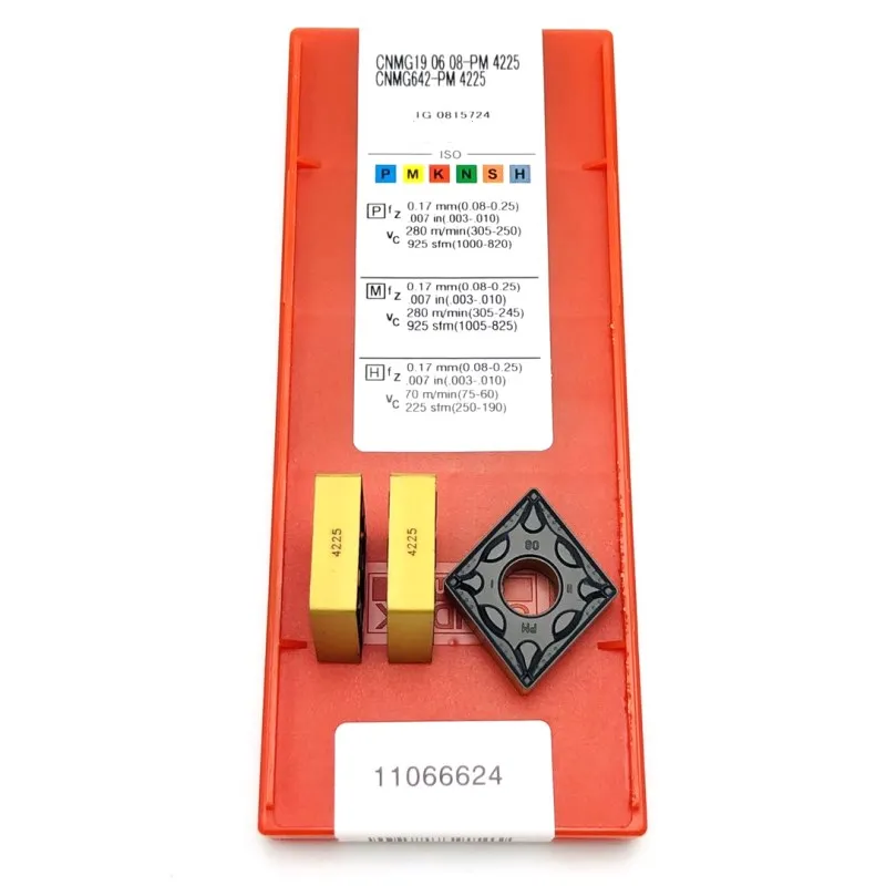 

Carbide tool CNMG190608 PM4225 CNMG160608 PM 4225 High quality external turning tool Metal turning inserts CNMG Turning Inserts