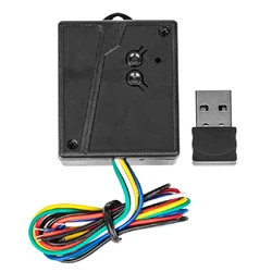 Transmetteur et récepteur sans fil universel pour voiture, télécommande, récepteur d'ouverture de porte de Garage, connexion Bluetooth 2.4G, capteur USB 