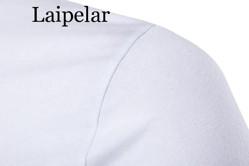 Бренд Laipelar, повседневные облегающие топы поло, Мужские дышащие хлопковые мужские рубашки поло с коротким рукавом, деловые рубашки поло, мужская одежда