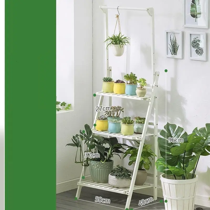 Для строительных лесов Porta Piante Soporte Plantas интерьер плантенстандарт балкон цветок Stojak Na Kwiaty стойки Dekoration завод полка - Color: Version K