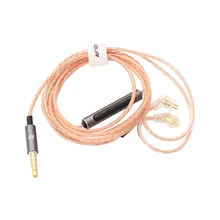 AUGLAMOUR FEAT MIC-01 0,78 мм 2PIN 3,5 мм кабель для наушников