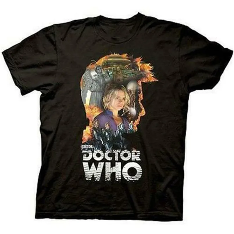 Doctor Who Rose Лицензированная взрослая футболка 24Th Новейшая модная
