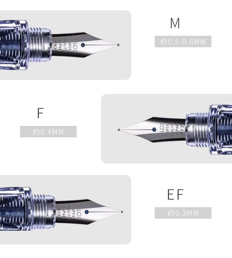 Студенческая доступная и хорошая пилотная FP-60R авторучка Ergo Grip дополнительный тонкий наконечник(EF) каллиграфия и эскиз 1 шт