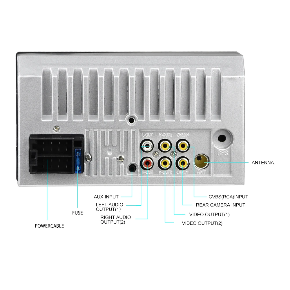 Hikity Universale 2 din Auto Radio 7