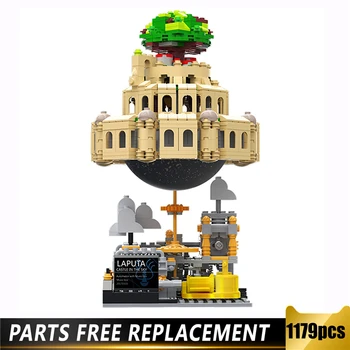 

Xingbao 05001 The City Castle In The Sky Architecture Creative Building Blocks Technic Music Box Brick 1179pcs Toys