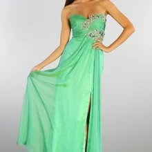 Зеленое платье пышные платья для женщин vestidos formales Длинные бальные платья с кристаллами и бисером платья для выпускного вечера