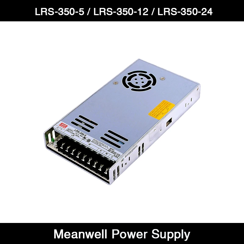 Meanwell LRS-350-5 /12 /24 одного Выход переключения светодиодный Дисплей Питание 350W 110V/220V