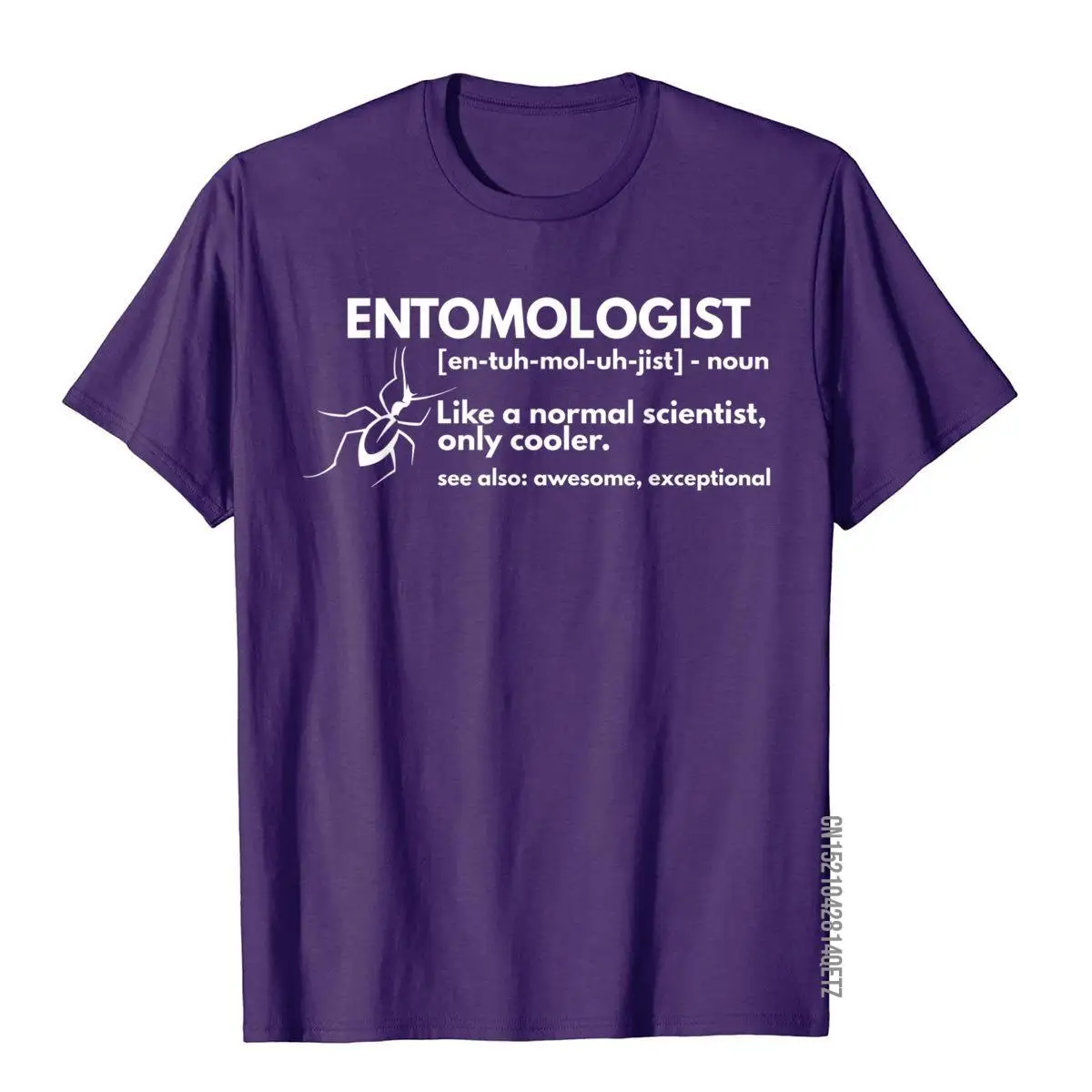 Entomologist Definition Funny Entomology Science Gift T-Shirt__B13591purple