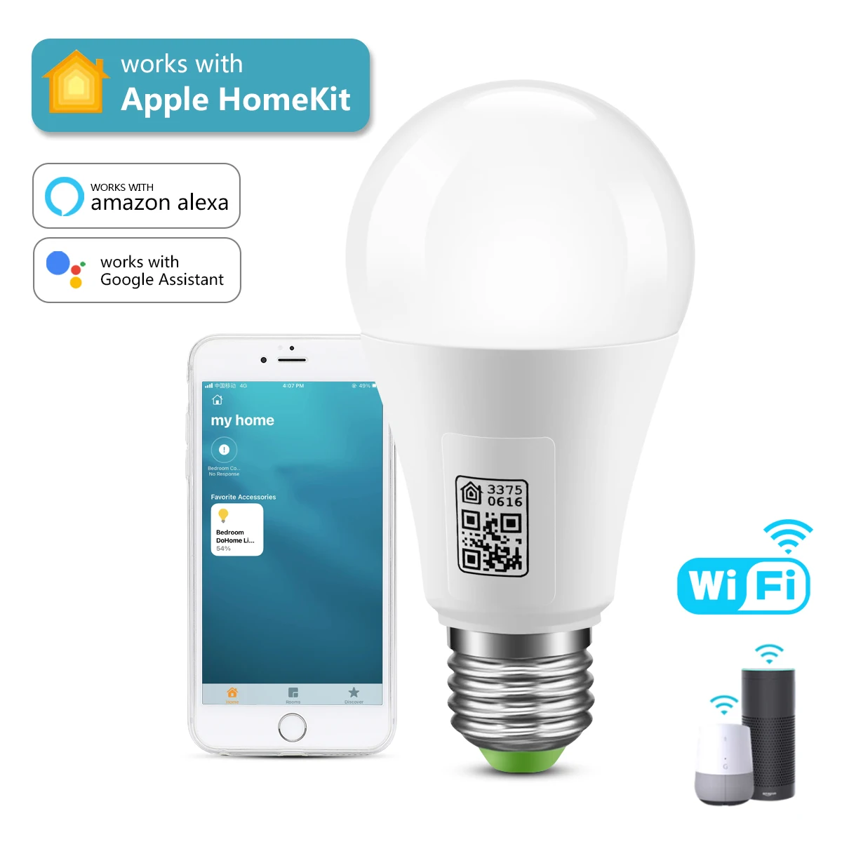 Lámpara 9W RGBWC Apple HomeKit — ArtComputer